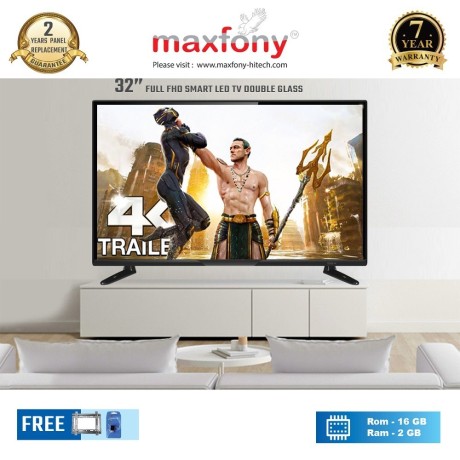 maxfony-32-inch-smart-led-tv-double-glass-big-0