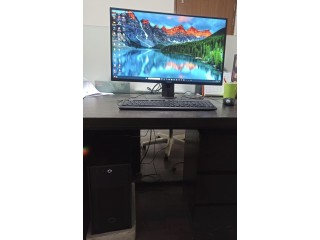 High Configuration PC with Large Monitor for sell